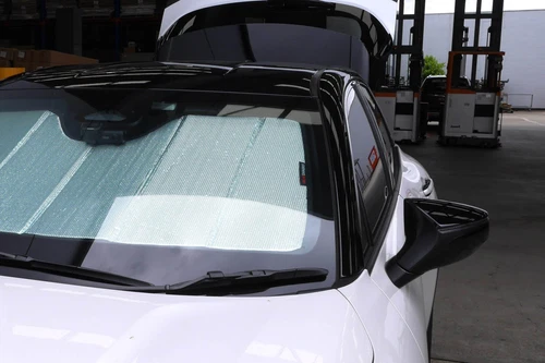 Genuine SNAPSHADES Front Windscreen Sun Shade for Lexus LBX (AY10; 2024-Present) - Picture 2 of 10