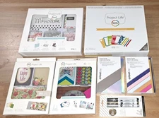 HUGE 1529pc Becky Higgins Project Life Cricut Minc Scrapbook Paper craft Bundle
