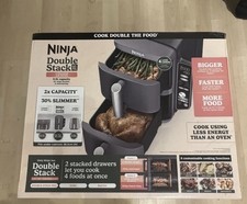 Ninja Double Stack XL Air Fryer [SL400UK] Dual Zone, 9.5L