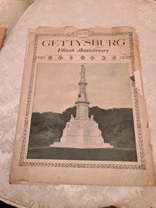 Antique Gettysburg Fiftieth Anniversary 