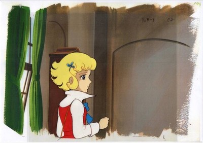 Cel Picture Anime Hana no Ko Lunlun with Color Background Vintage US:DDP