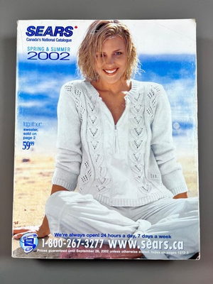 #ad Sears Catalogue: Spring and Summer 2002 C $19.99