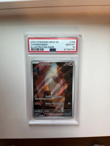 Charmander 168/165 Sv: Scarlet & Violet 151 Holo PSA 10