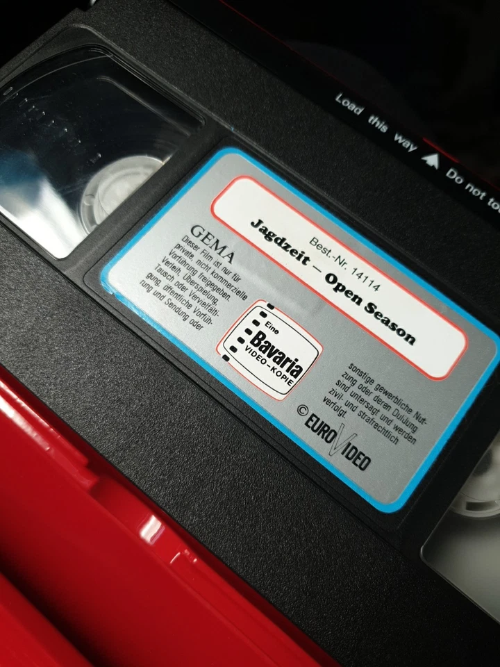 Jaktoffer Open Season Jagdzeit VHS William Holden Peter Fonda ab 18 - Bild 4 von 4