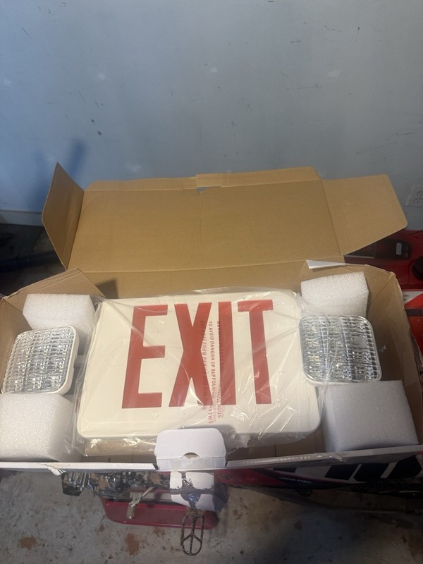 Lithonia Emergency Exit Sign