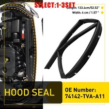 Fit 18-22 Honda Accord 74142tvaa11 Hood Seal Rubber Molding Engine Seal 1-3x