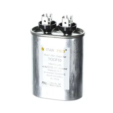 Packard TITAN PRO TOCF10 Run Capacitor 10 MFD 440/370V Oval