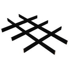  5pcs Jewelry Plate Lining Strip - Diy Soft Box Inserts Multi-Grid Divider Tray