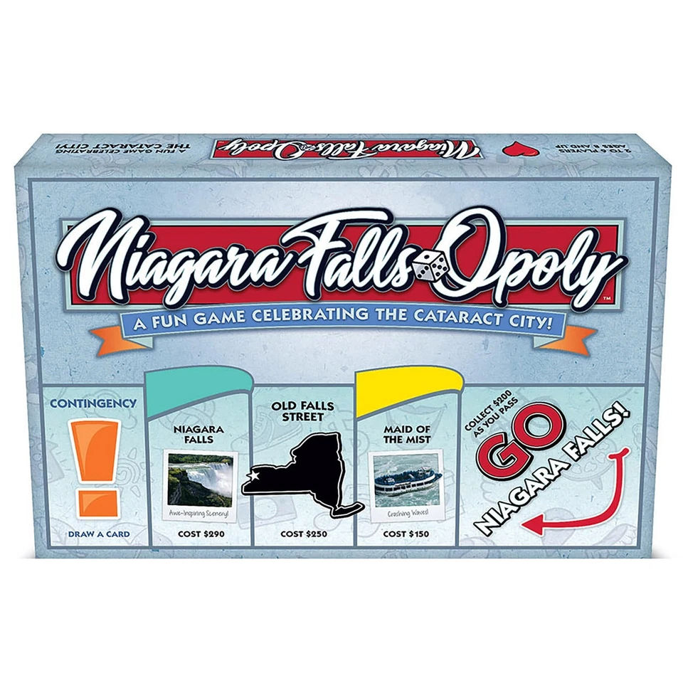 Niagara Falls-Opoly Family Board Game, Opoly-Style, 1-Hour or Traditional Play - Image 3 of 4