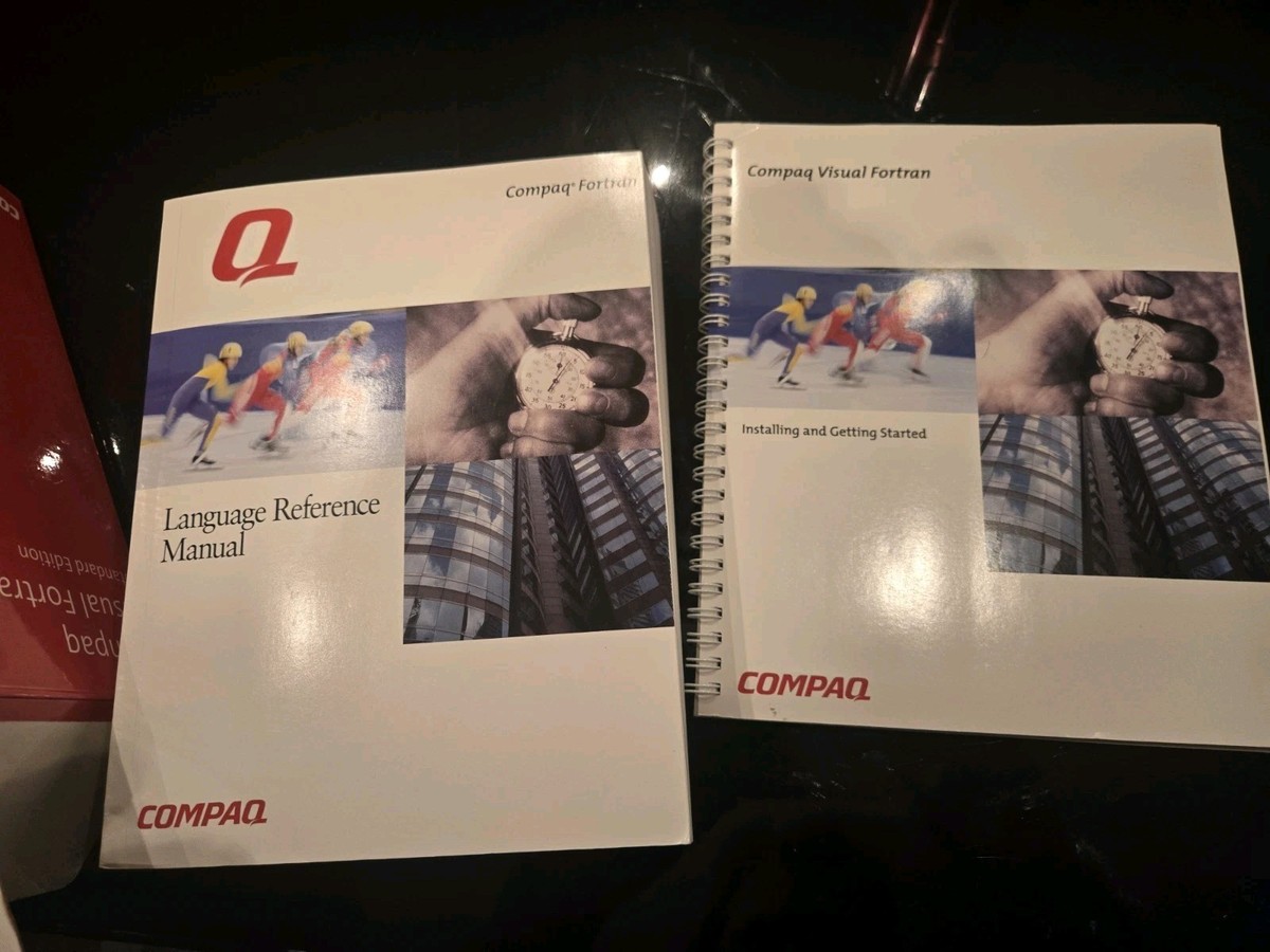 Rare In Box Compaq Visual Fortran Standard software Ver 6.6a on CD