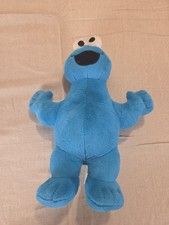 Sesame Street Cookie Monster Plush Toy Just Play 2024 Blue Stuffed Animal