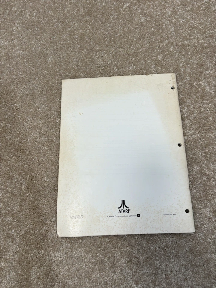 Atari 400/800 Computer Program Scram Manual Only - Image 3 of 4