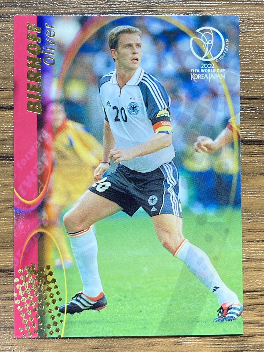 Panini 2002 World Cup Card No.47 Oliver Bierhoff Germany Japanese