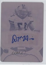 2011 Bowman Sterling Printing Plate Magenta 1/1 Dwayne Harris Rookie Auto RC