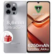 DOOGEE Note 58 Android 15 Handy 6250mAh 32GB+128GB 6.75" Smartphone Ohne Vertrag