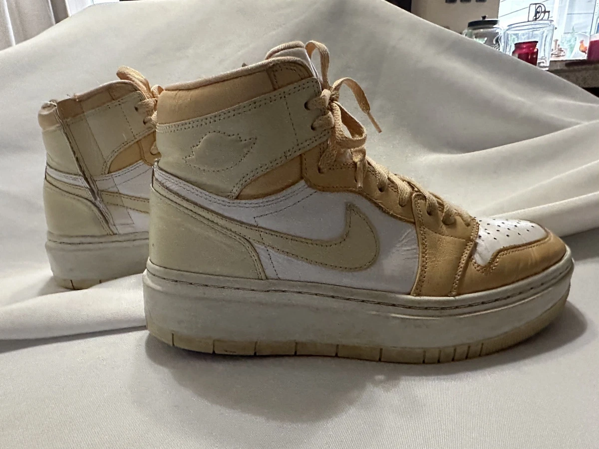 Nike WMNS Air Jordan 1 High Elevate ゴールド Jordan 1 Elevate High Celestial Gold W for sale | eBay