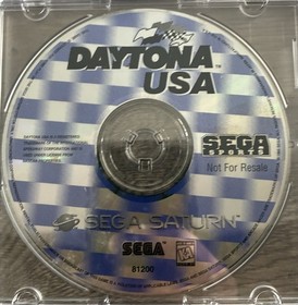 Lot of 4 Sega Saturn Disc Only Games Daytona USA Tomb Raider Soviet Strike