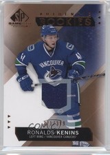 2015 SP Game-Used Authentic Rookies Copper Jersey /399 Ronalds Kenins #153 g3b