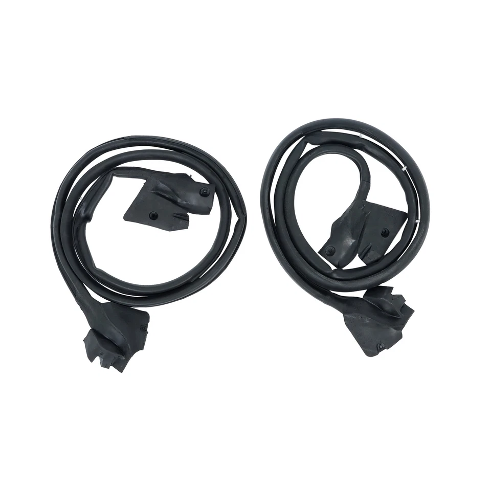 2Pcs Door Sealant Strip Rubber For Chevy Monte Carlo Pontiac 1978-88 Grand Prix - Image 4 of 4