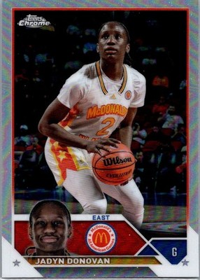 2023 Topps Chrome McDonald's All American #28 Jadyn Donovan Refractor