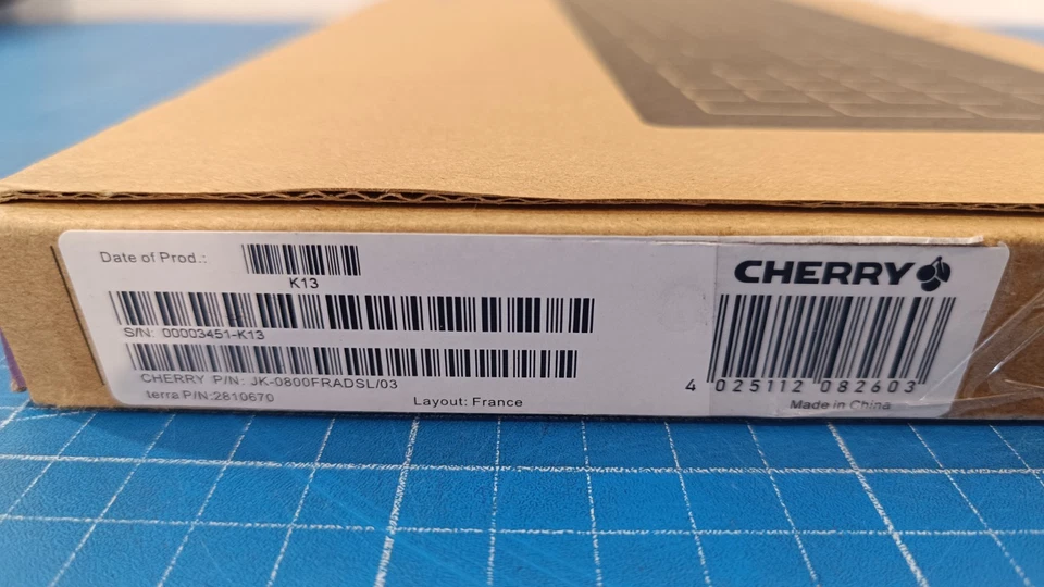 CHERRY KC 1000 Tastatur schwarz JK-0800FRADSL/03 (Franziösisch) - Bild 2 von 3