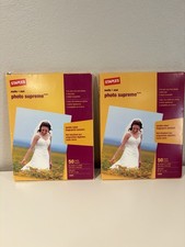 2 Lot Packs of Matte Photo Supreme Paper Staples 19895 8.5 x 11 =89 TOTAL READ