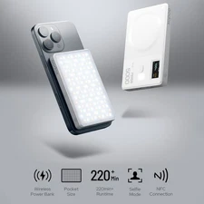 Godox MA5R Magnetic Charging RGB Video Light LED Fill Light For UBHR DCQE