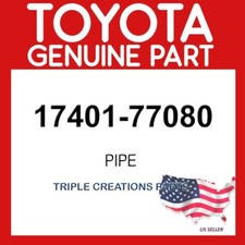 Toyota Genuine 1740177080 Pipe Assy Exhaust Front 17401-77080 OEM