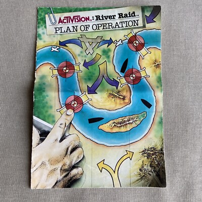 River Raid Atari 2600 – 1re édition EO – SECAM – Avec Notice