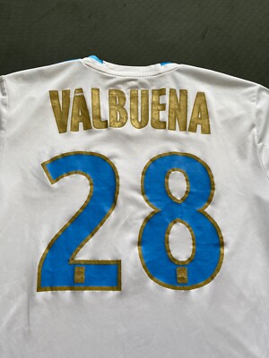 OLYMPIQUE MARSEILLE 2013/2014 HOME FOOTBALL SHIRT JERSEY #28