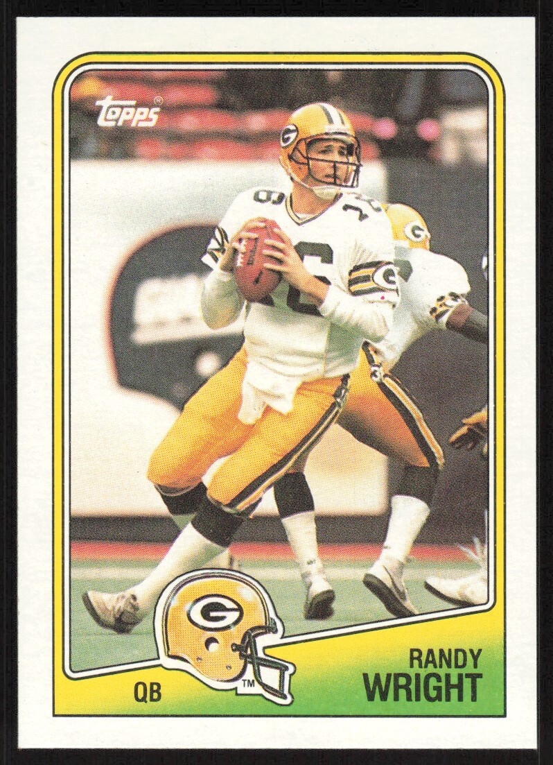 1988 Topps Football Randy Wright #315 Green Bay Packers