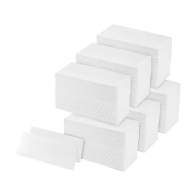 IMBALLAGGI 2000 - 6 x 150 Asciugamani Monouso carta piegati a Z per dispenser