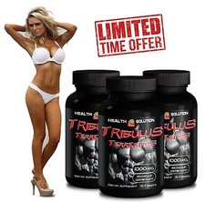 Libido Booster TRIBULUS TERRESTRIS Support Testosterone Level 3 Bottles,270Ct 