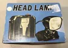 1971 Vintage Head Lamp Bright Star Unused In The Box Flashlight TroubleLight F2 