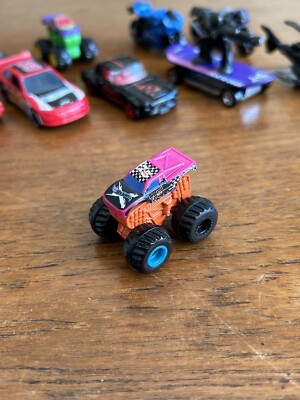 Hot Wheels Monster Truck Pink & Orange Spielzeugauto Micro Small Machine Hotwheels