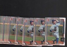 (123) COUNT LOT RYAN KELLOGG 2015 BOWMAN DRAFT 1ST BOWMAN CARD  #22