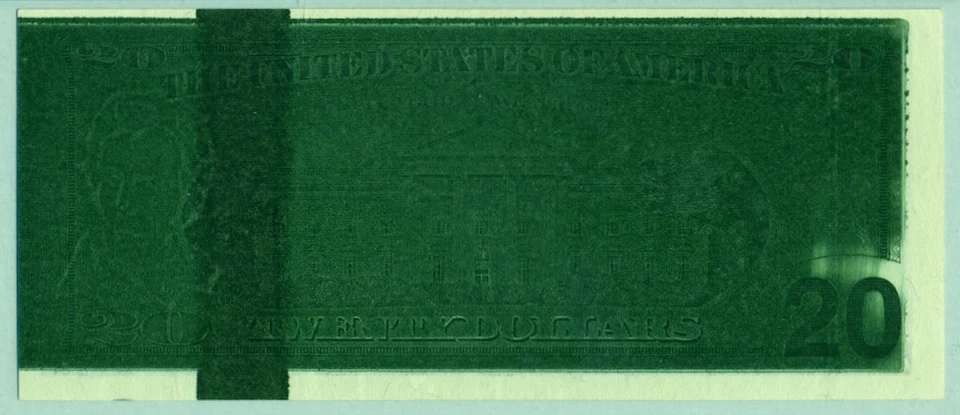 $20 1996 PMG 58 EPQ Test Note █ Extremely Rare on Big Head Twenty Dollars BEAUTY - Image 2 of 4