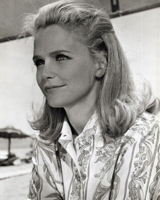 Lee Remick beautiful 1969 portrait from Hard Contract 24x36 inch poster