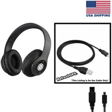 iJoy Matte Wireless Headphones USB Cable Transfer Cord Replacement