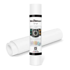 Permanent Adhesive Vinyl 12" x 10ft Matte White