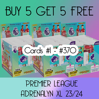 23/24 Panini ADRENALYN XL Premier League 2024 CARDS 1 - 370