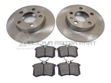 Rear 2 Brake Discs And Pads Set For Skoda Kamiq And Scala Models