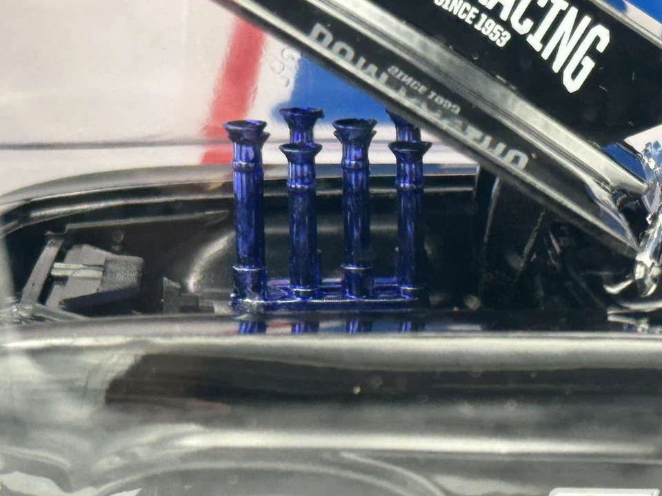 Chevrolet Camaro SS 396 B&M Racing 1969 negro M2 Machines 2024 6.650 piezas 1:24 Foto 4 de 4