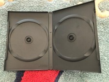 10 TOP QUALITY SCANAVO NEW 14MM DOUBLE BLACK DVD CASES DVDDGRAY R56 