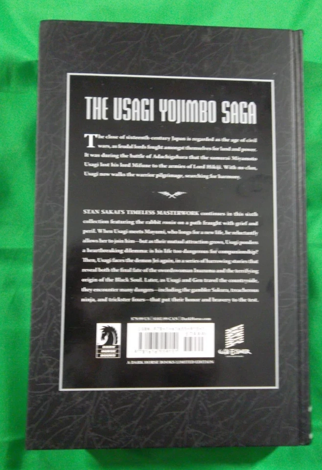 Usagi Yojimbo Saga Vol 6 Hardcover Limited Edition Stan Sakai - Image 2 of 3