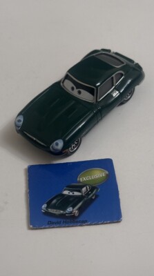 Disney Pixar Cars 2 DAVID HOBBSCAP WITHOUT HEADSET TOKYO RACE DAY