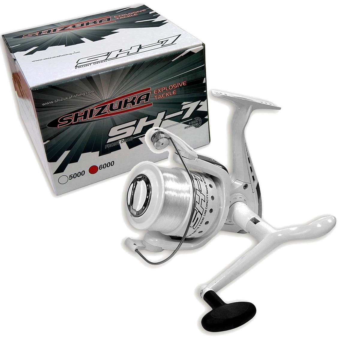 Lineaeffe Sea Sk-7 Shizuka 6000 Fishing Beach Pier Lake White