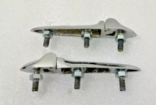 Suitable For Trunk Lid Hinges 5" Reproduced Chrome Plated Pair of 1940