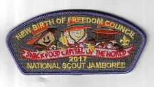 2017 National Jamboree JSP New Birth Of Freedom Council LPR Bdr. [ELL-1120]