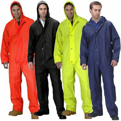 waterproof suit boiler overall coverall boilersuit mens workwear dri adults overalls